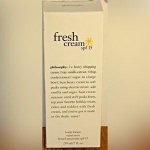 Philosophy Fresh Cream broad spectrum spf15